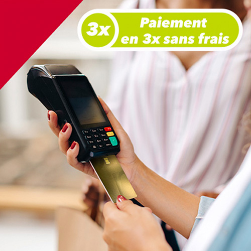 Paiement en 3 fois